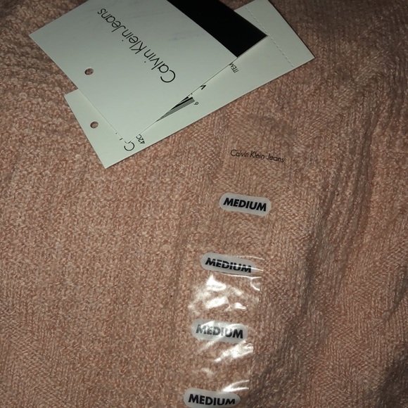 Calvin Klein Womens Chunky Cable Sweater NWT - Picture 6 of 6